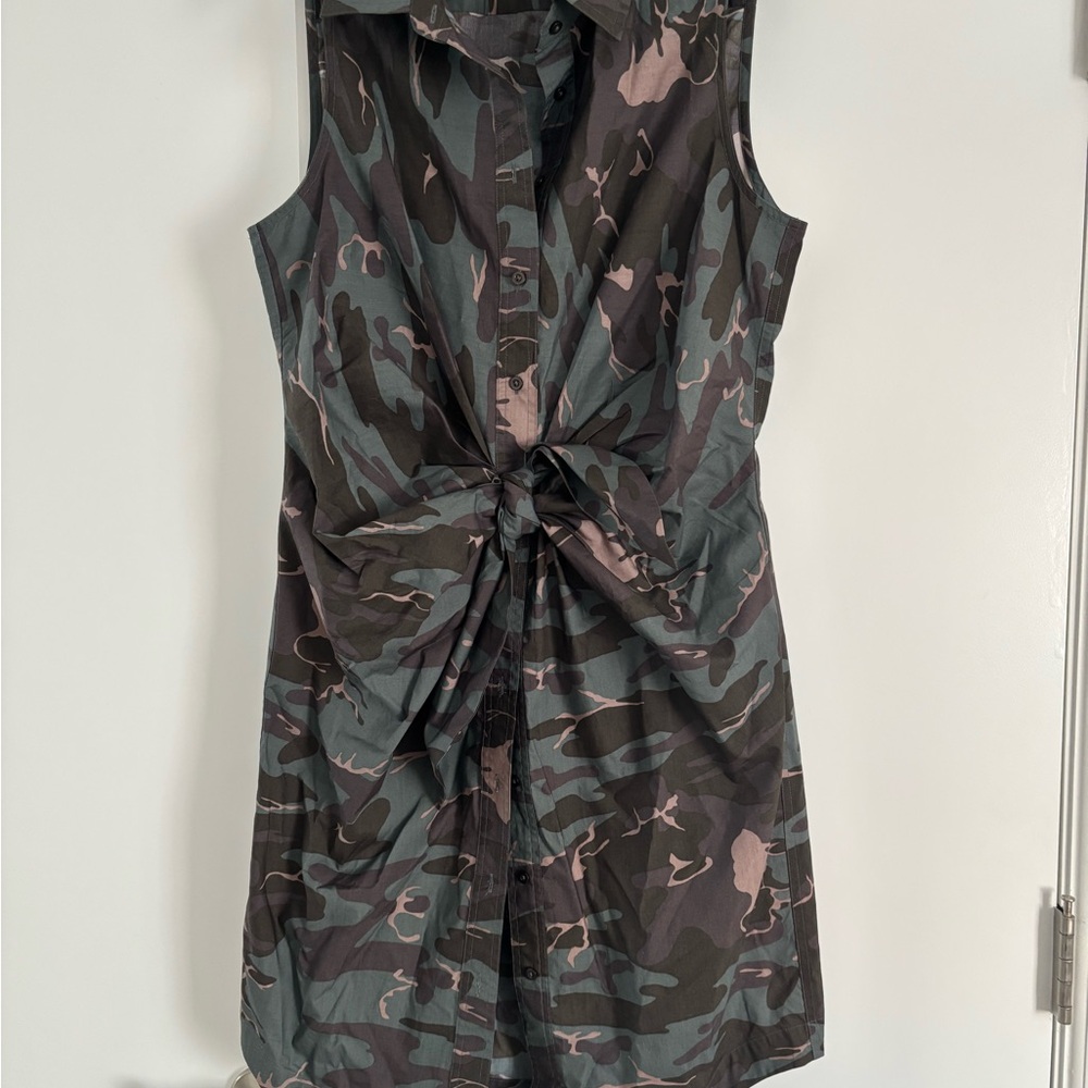 Moda International Camo Print Mini Dress